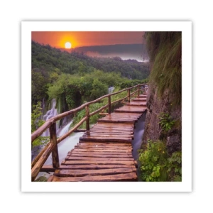 Póster - Una belleza inimaginable - 60x60 cm