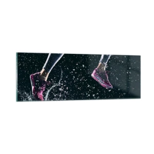 Cuadro sobre vidrio - Impresiones sobre Vidrio - Fuerza de impulso - 90x30 cm