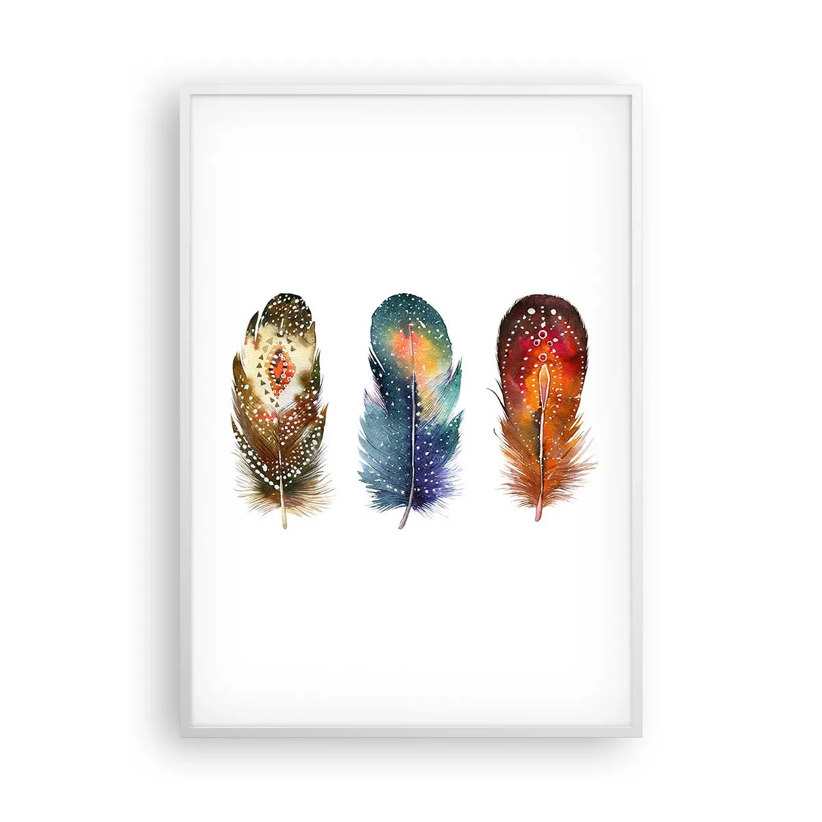 Póster en marco blanco - Rituales, ceremonias, secretos - 70x100 cm
