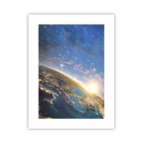 Póster - Mirémonos a nosotros mismos desde la distancia - 30x40 cm