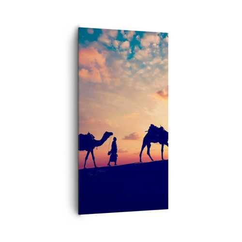 Cuadro sobre lienzo - Impresión de Imagen - El misterioso espíritu de Oriente - 65x120 cm