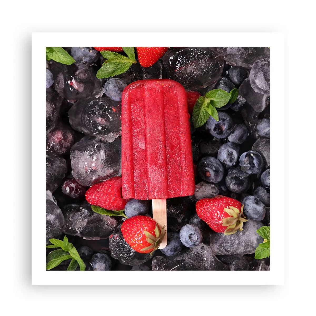 Póster - El sabor del verano caluroso - 60x60 cm