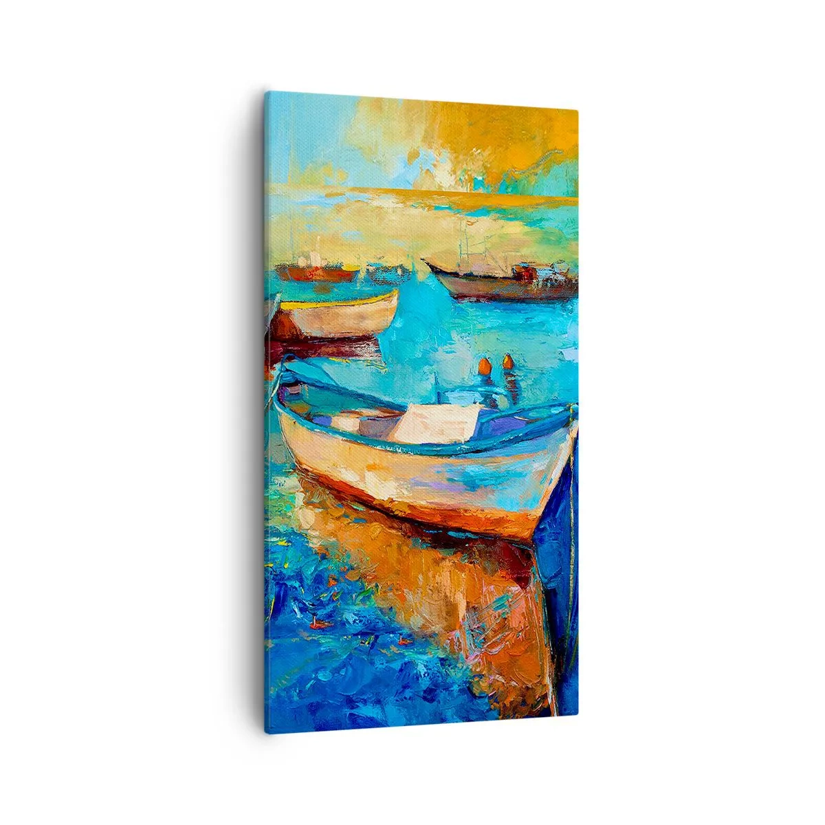 Cuadro sobre lienzo - Impresión de Imagen - En la bahía sur - 55x100 cm