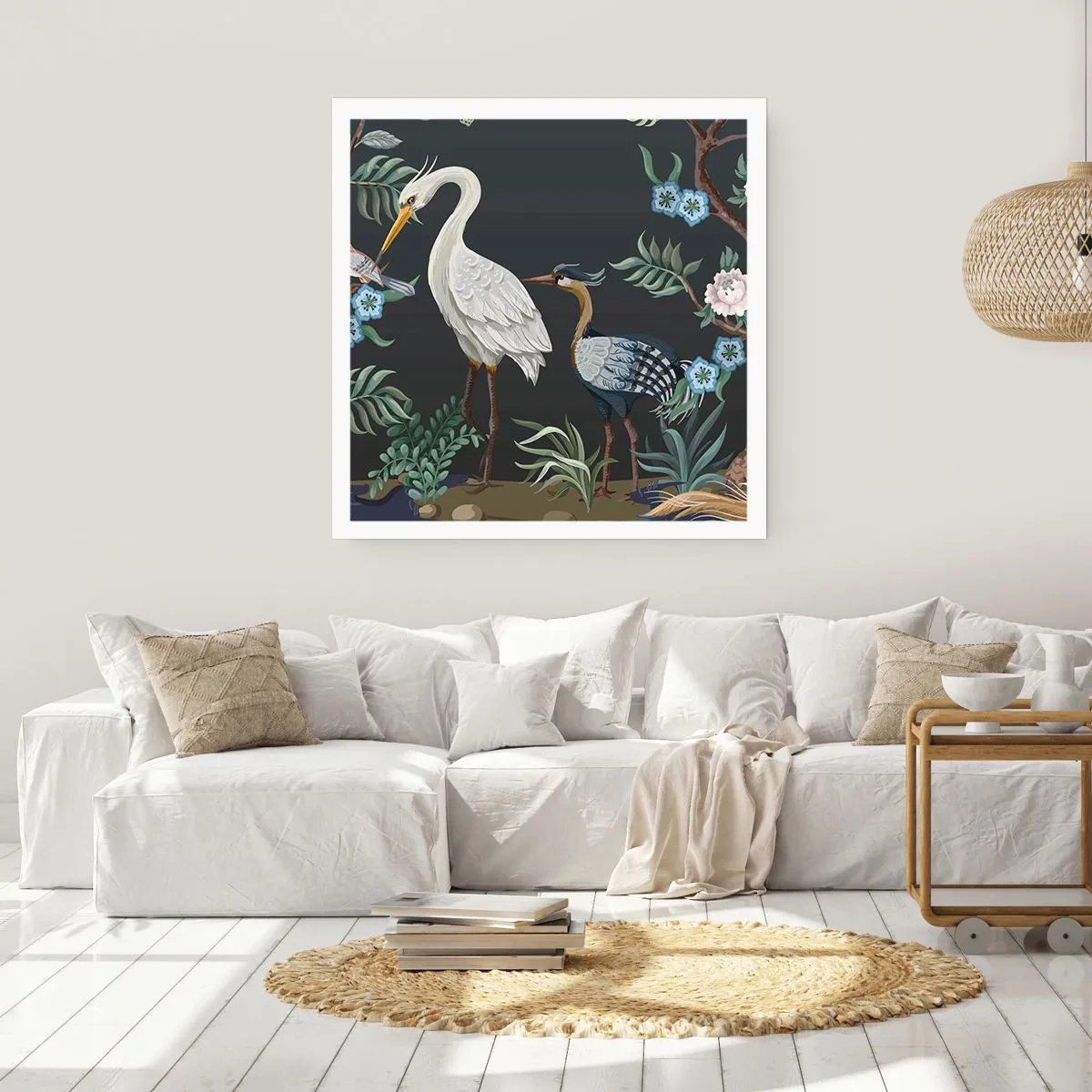 Póster - Desfile de aves - 40x40 cm