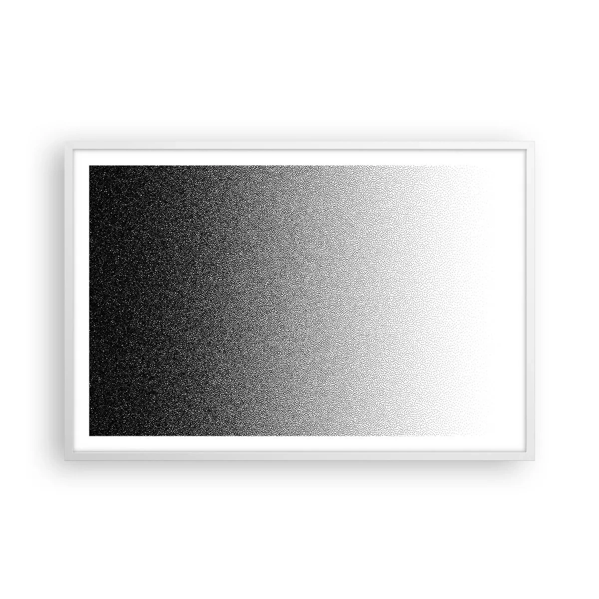 Póster en marco blanco - Hacia la luz - 91x61 cm