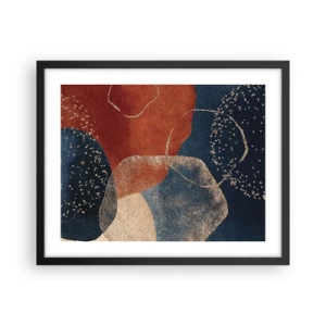 Póster en marco negro - La ligereza del ser - 50x40 cm
