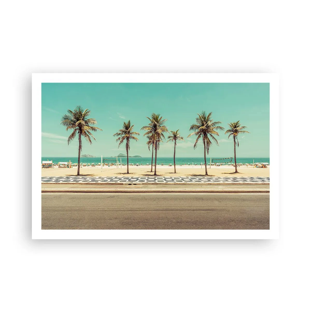 Póster - En la playa - 91x61 cm