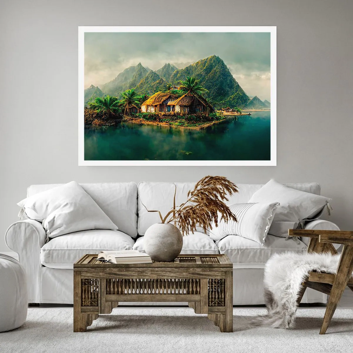 Póster - Paraíso tropical - 50x40 cm