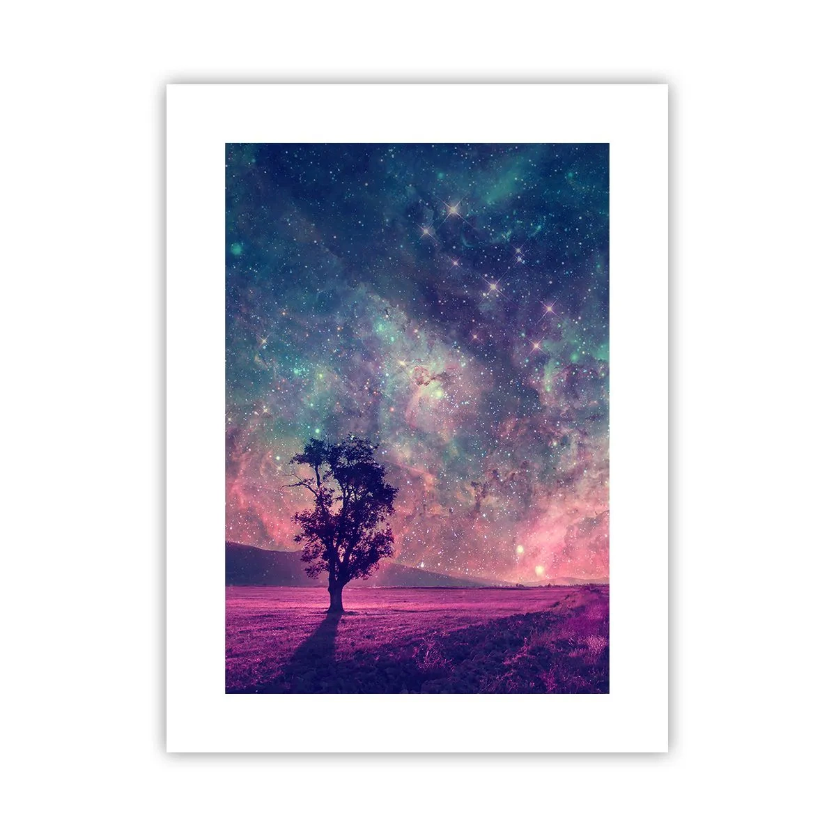 Póster - Bajo un cielo mágico - 30x40 cm