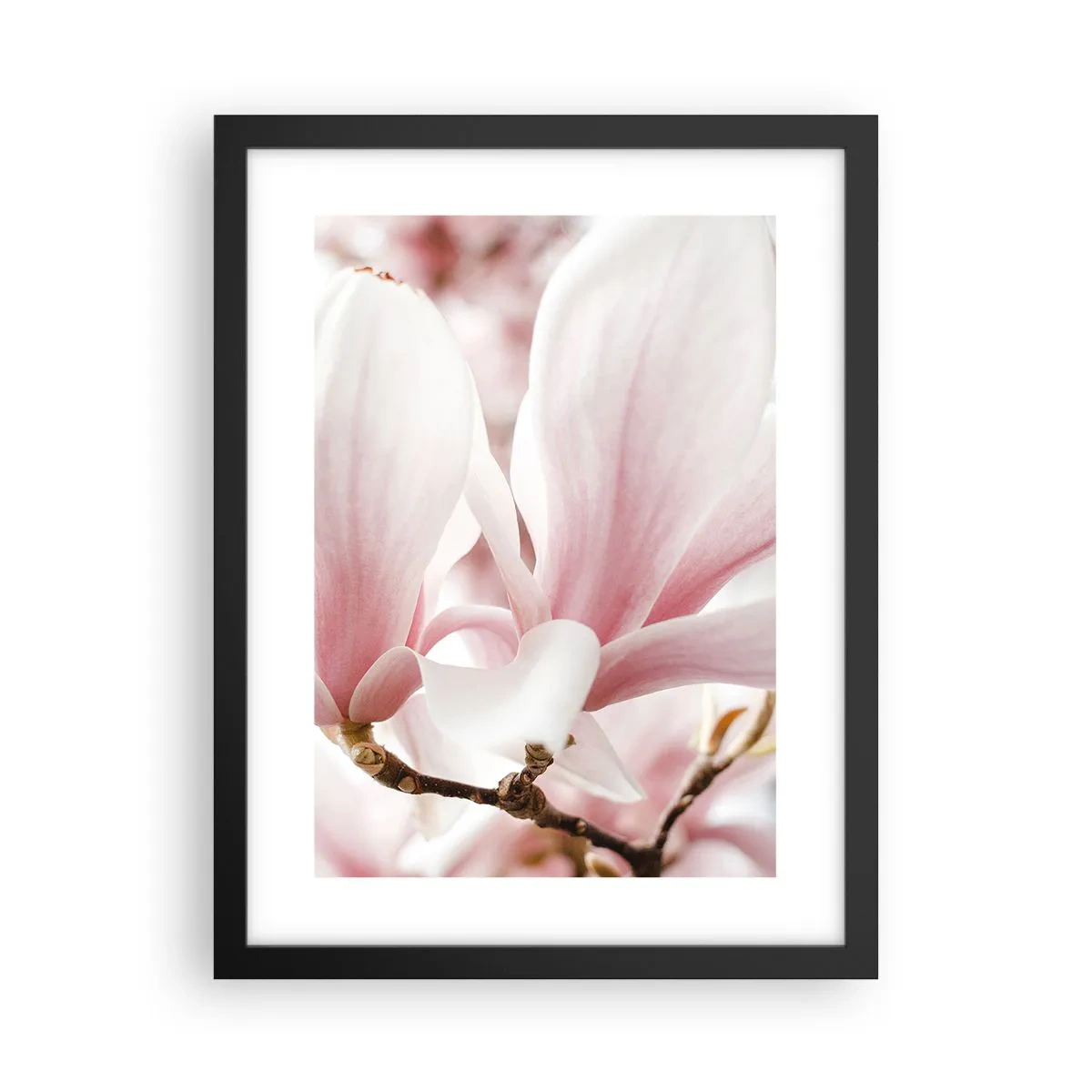 Póster en marco negro - Inmensidad de la ternura - 30x40 cm