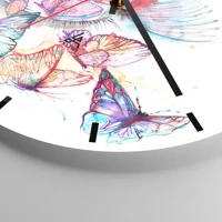 Esfera sin numeración, con rayas