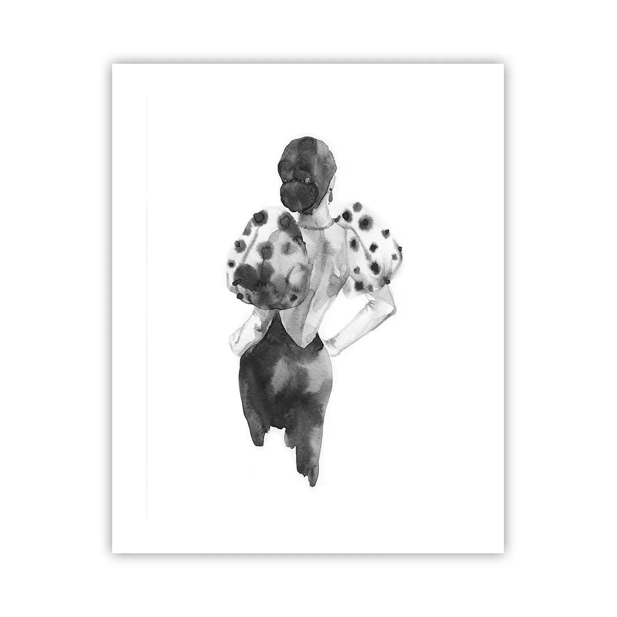 Póster - Pasa justo por aquí - 40x50 cm