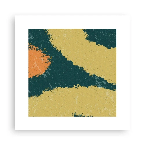 Póster - Abstracción - a cámara lenta - 30x30 cm