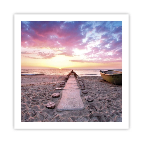Póster - Un momento de profunda experiencia - 60x60 cm