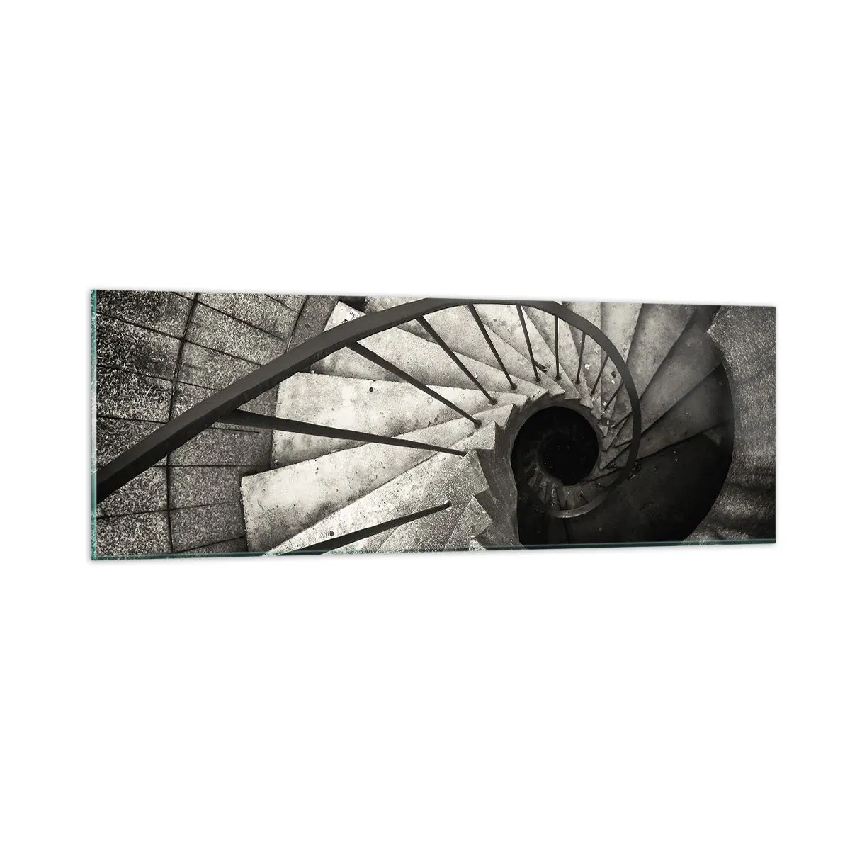 Cuadro sobre vidrio - Impresiones sobre Vidrio - Escaleras arriba, escaleras abajo - 90x30 cm