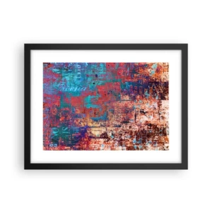 Póster en marco negro - Memoria y olvido - 40x30 cm