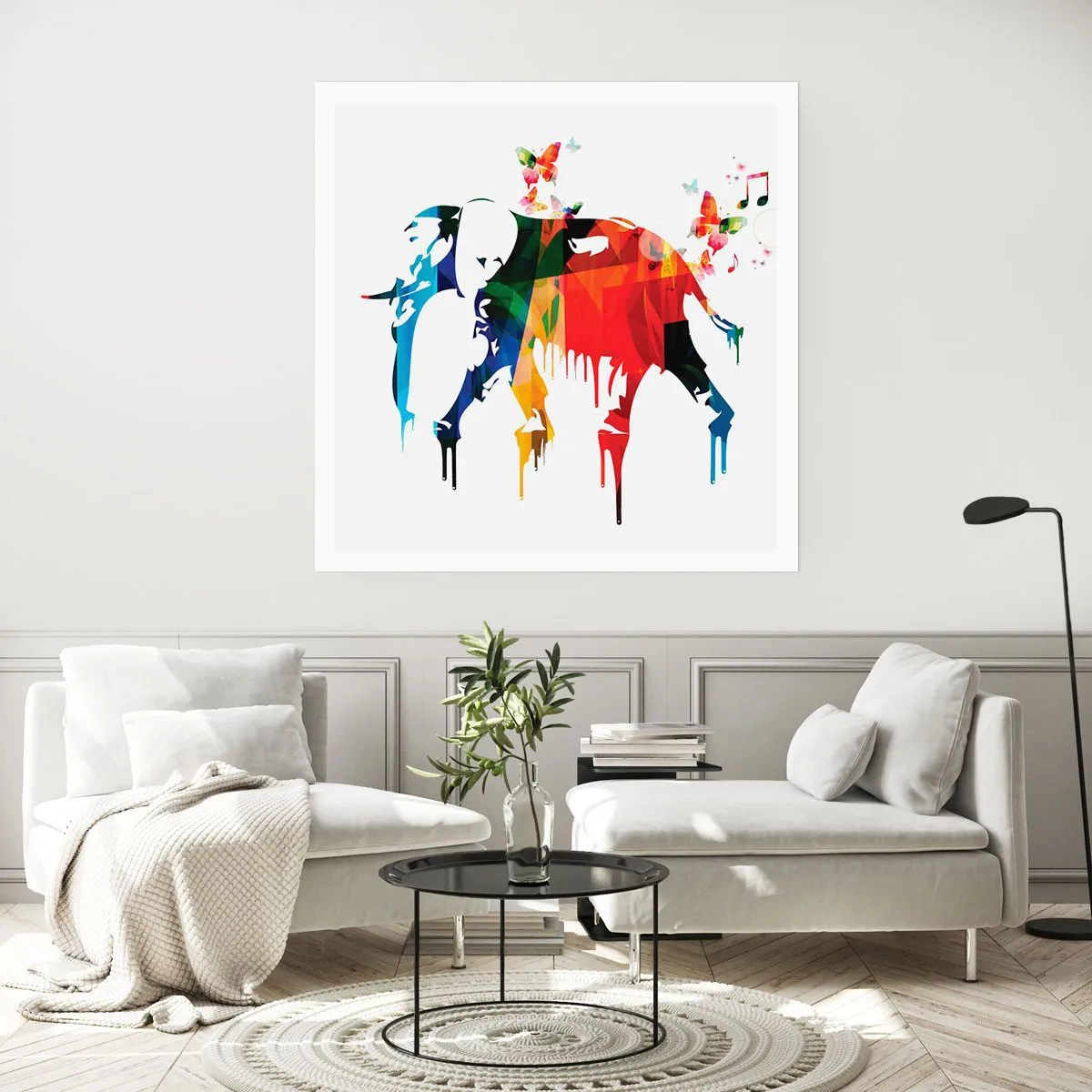 Póster - Todo el mundo puede bailar - 40x40 cm