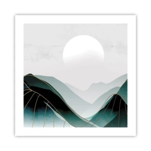 Póster - Con toda la majestuosidad - 50x50 cm