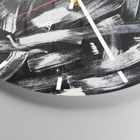 Esfera sin numeración, con rayas