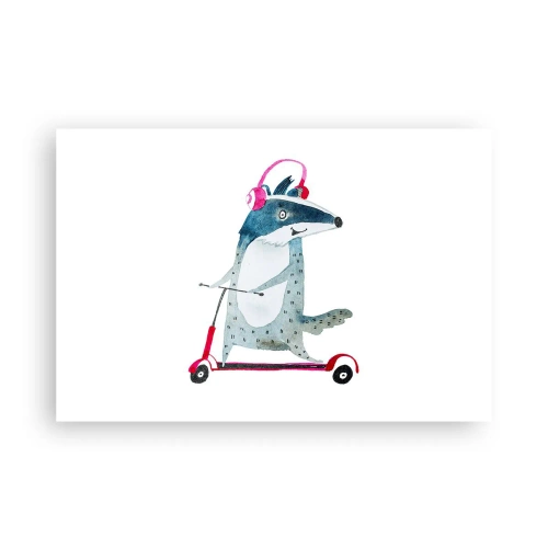 Póster - Alegrías de tejón - 91x61 cm