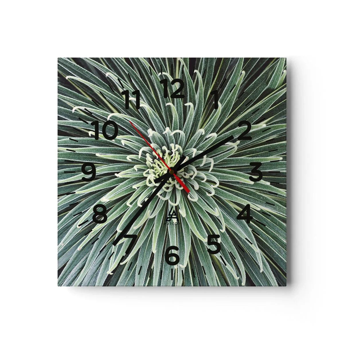 Reloj de pared - Reloj de vidrio - El nacimiento de una estrella - 30x30 cm