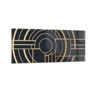 Cuadro sobre vidrio - Impresiones sobre Vidrio - Giro de los elementos - 100x40 cm