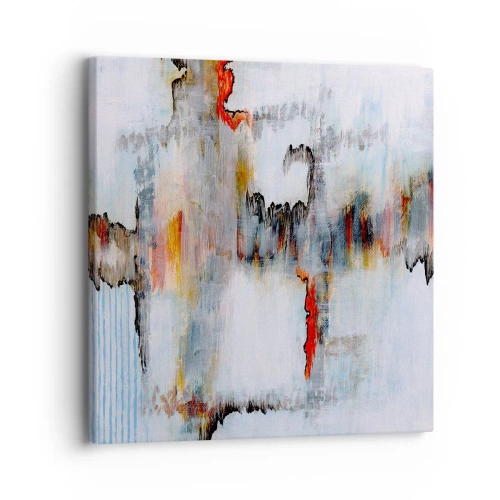 Cuadro sobre lienzo - Impresión de Imagen - Abstracto sobre el agua - 30x30 cm