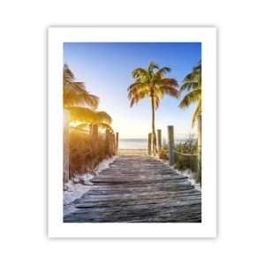 Póster - Directo al paraíso - 40x50 cm