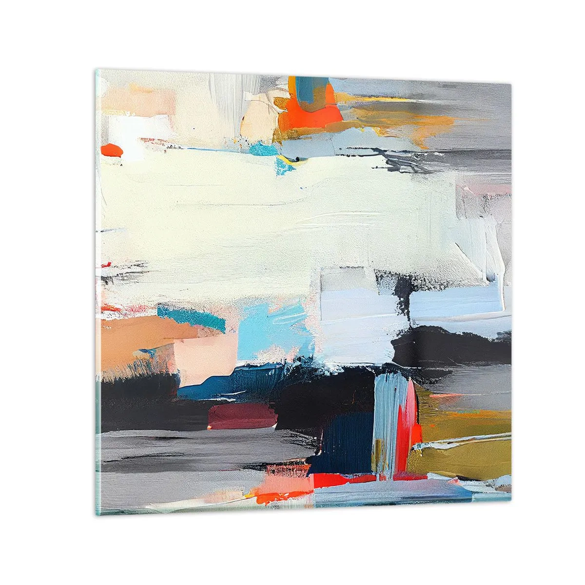 Cuadro sobre vidrio - Impresiones sobre Vidrio - ¿Existe un método único? - 40x40 cm