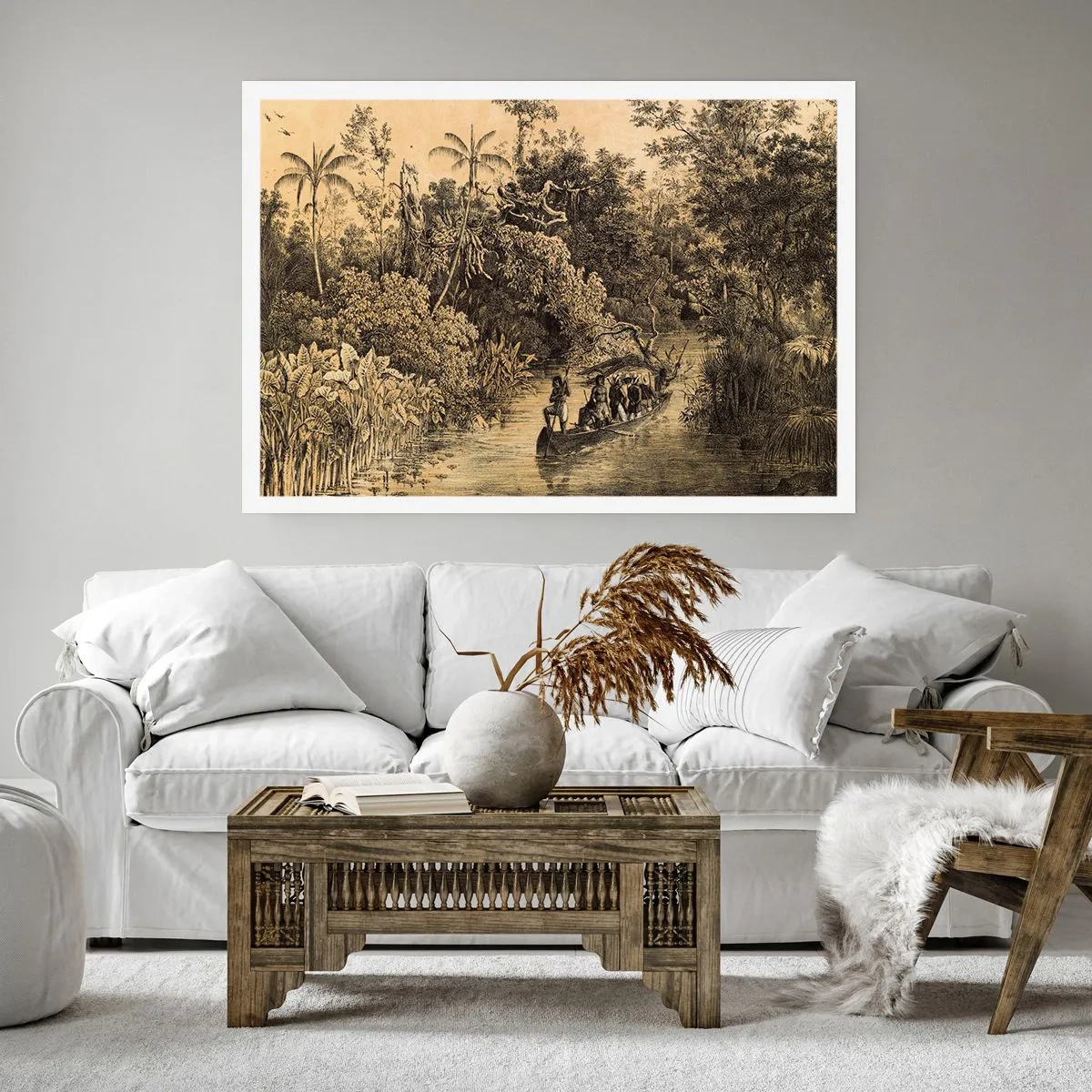 Póster - Expedición a la fuente - 50x40 cm