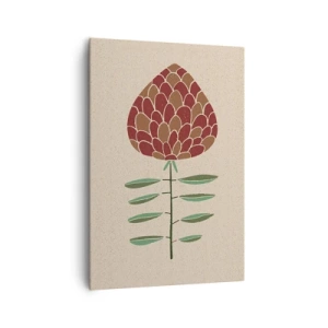 Cuadro sobre lienzo - Impresión de Imagen - Como una gran piña - 70x100 cm