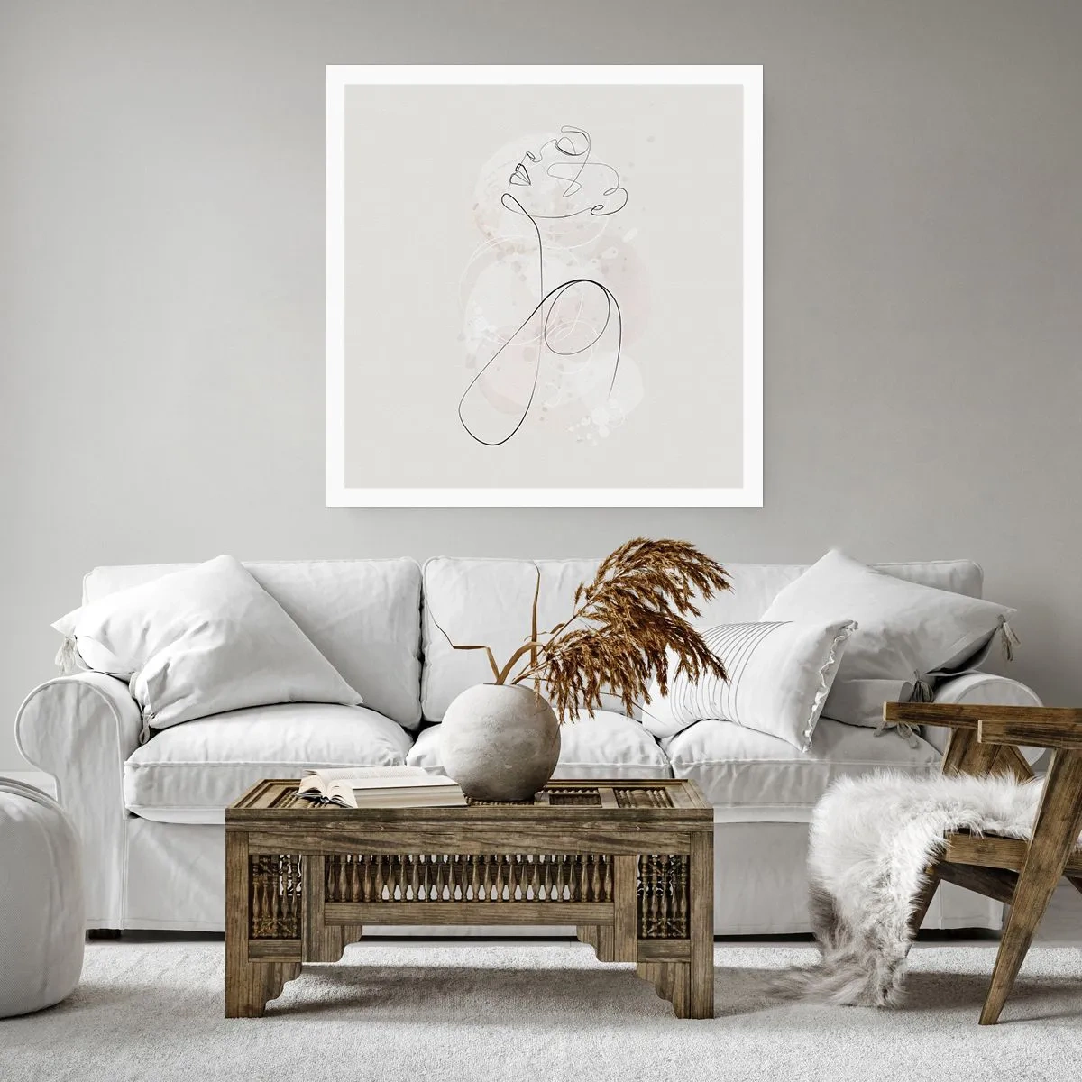 Póster - La espiral de la belleza - 50x50 cm