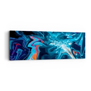 Cuadro sobre lienzo - Impresión de Imagen - Un viaje al cielo - 90x30 cm