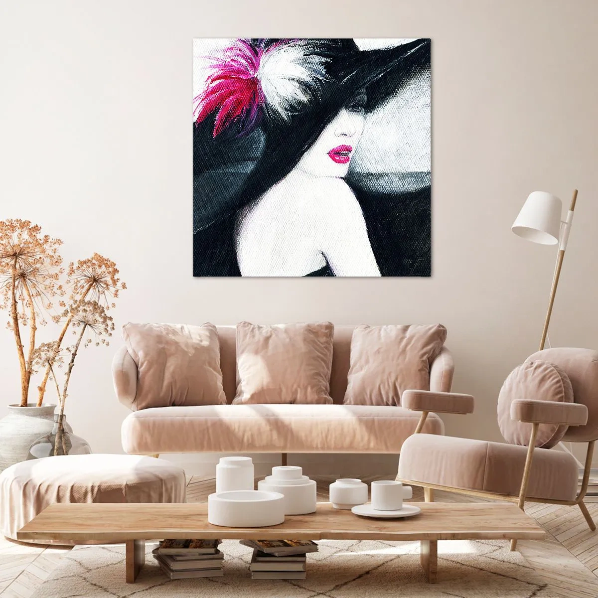 Cuadro sobre lienzo - Impresión de Imagen - Siempre un misterio - 70x70 cm