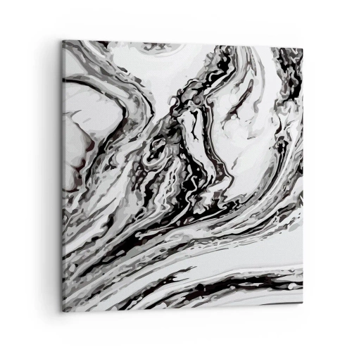 Cuadro sobre lienzo - Impresión de Imagen - Al principio existía el caos - 50x50 cm