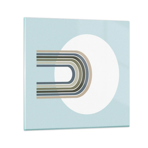 Cuadro sobre vidrio - Impresiones sobre Vidrio - Una atracción irresistible - 70x70 cm