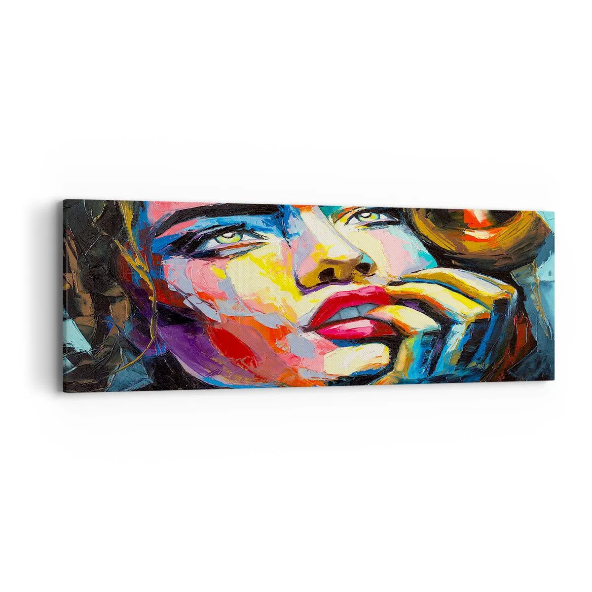 Cuadro sobre lienzo - Impresión de Imagen - Sueños - 90x30 cm