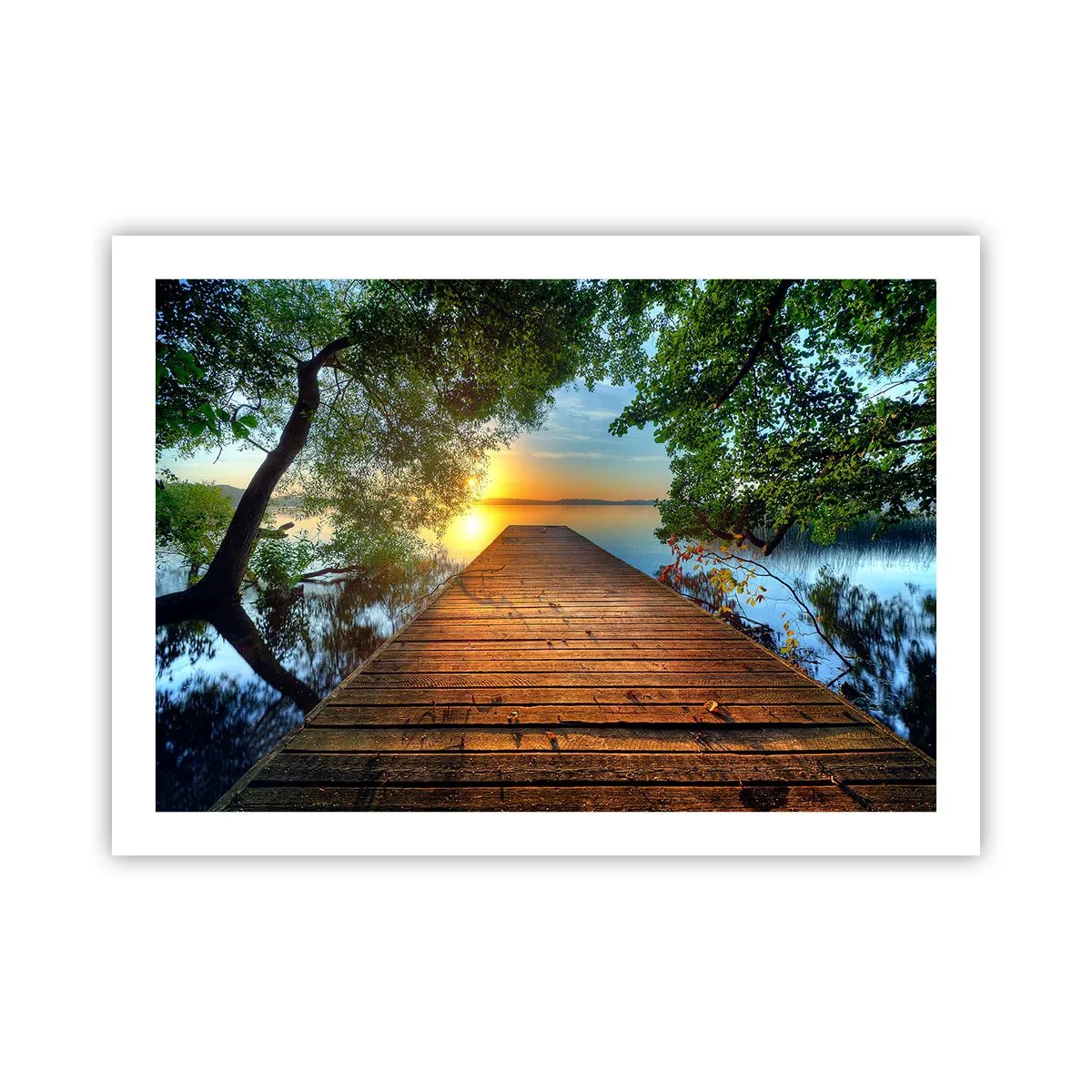 Póster - Tómate tu tiempo, siéntate - 70x50 cm