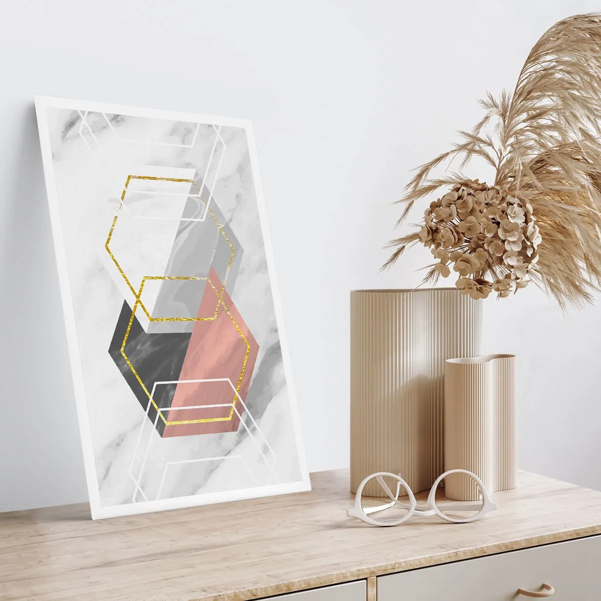 Póster - Composición en cadena - 61x91 cm