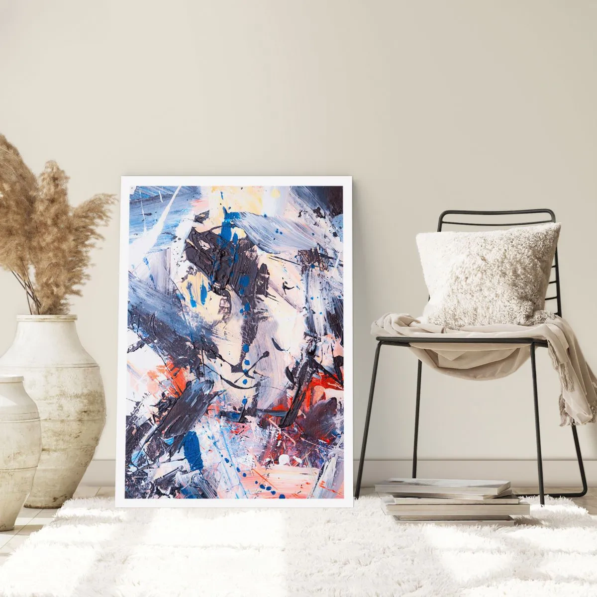 Póster - Danza loca de la abstracción - 30x40 cm