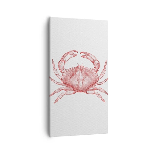 Cuadro sobre lienzo - Impresión de Imagen - El explorador de las rocas - 55x100 cm