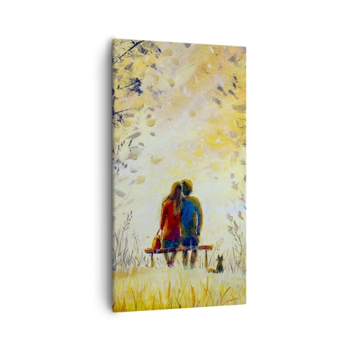 Cuadro sobre lienzo - Impresión de Imagen - Un momento mágico - 55x100 cm