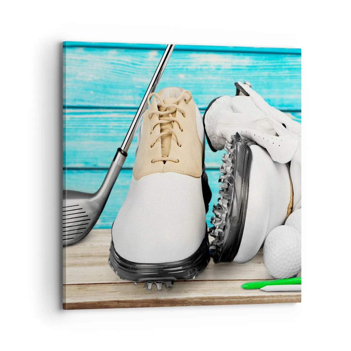 Cuadro sobre lienzo - Impresión de Imagen - Todo listo - 70x70 cm