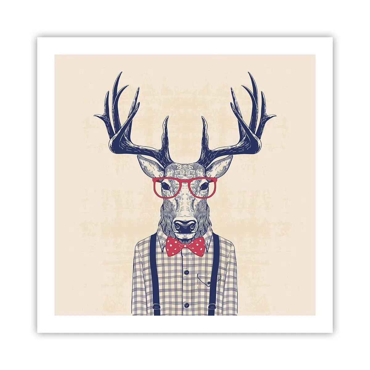 Póster - Una extravagancia lúdica - 60x60 cm