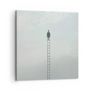 Cuadro sobre lienzo - Impresión de Imagen - Hacia lo más alto - 60x60 cm