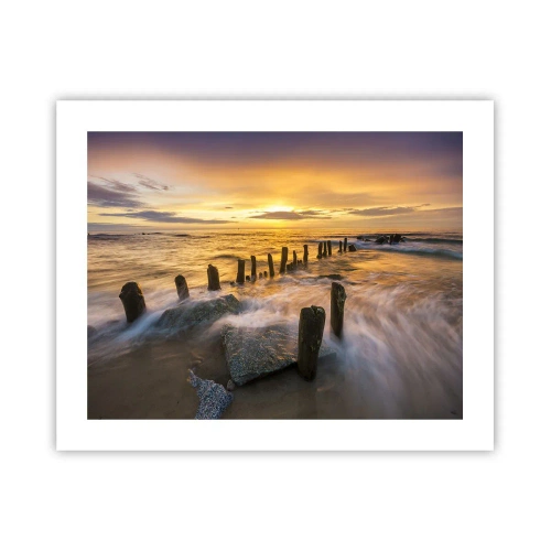 Póster - La cruda belleza del Báltico - 50x40 cm