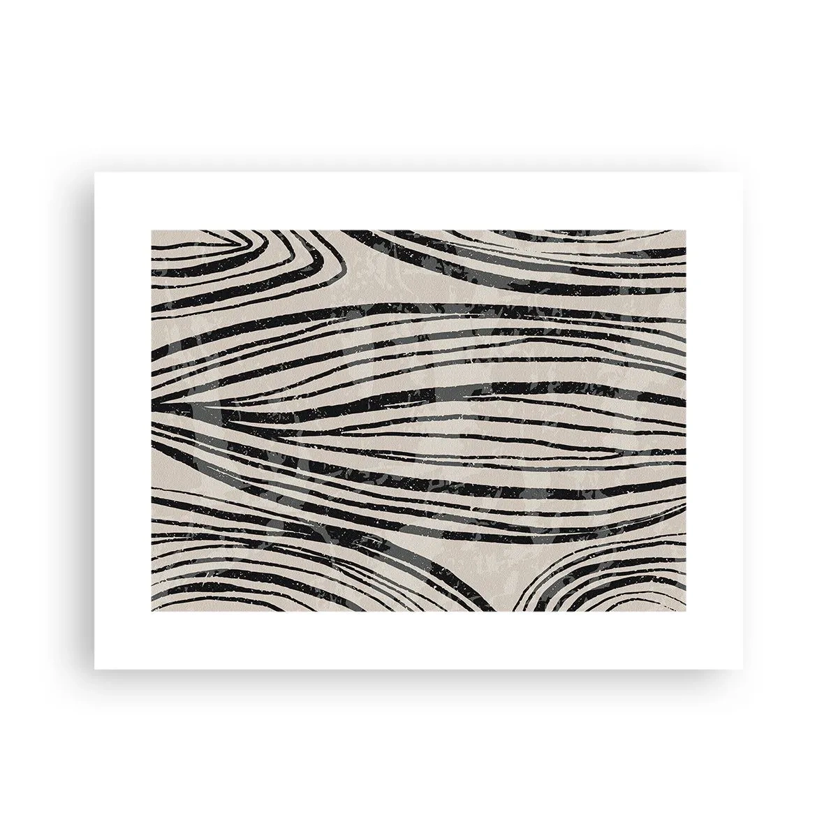 Póster - Salpicadura de líneas - 40x30 cm