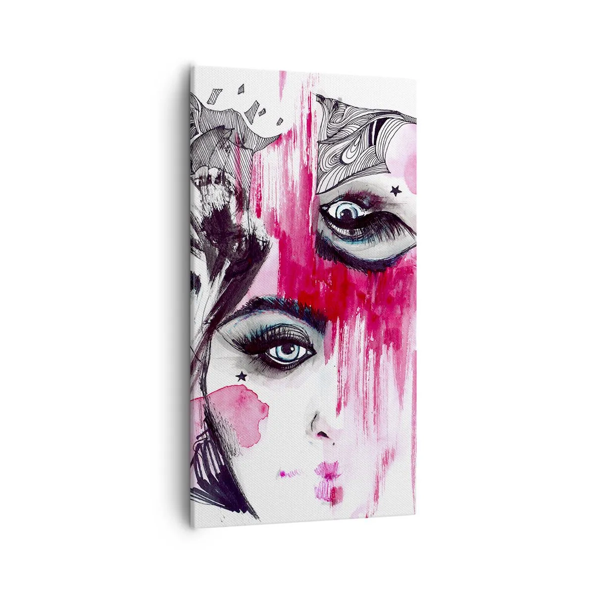 Cuadro sobre lienzo - Impresión de Imagen - , - 55x100 cm