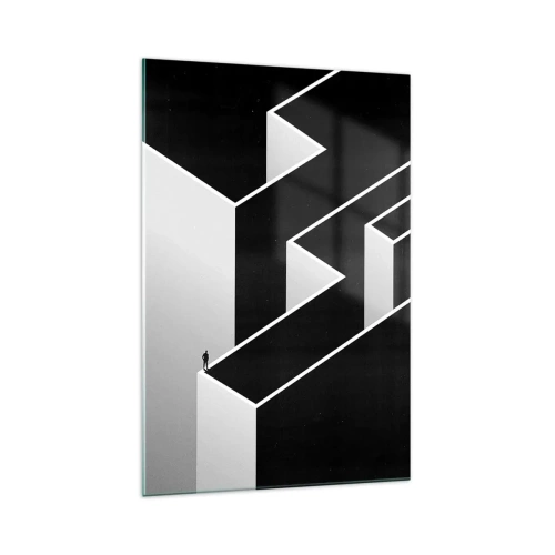 Cuadro sobre vidrio - Impresiones sobre Vidrio - Soledad en la cumbre - 70x100 cm