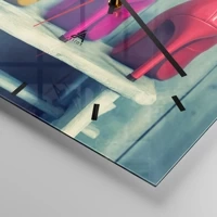 Esfera sin numeración, con rayas